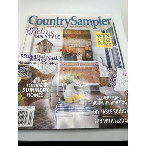 Country Sampler Magazine 2020 July - Picture 1 of 4